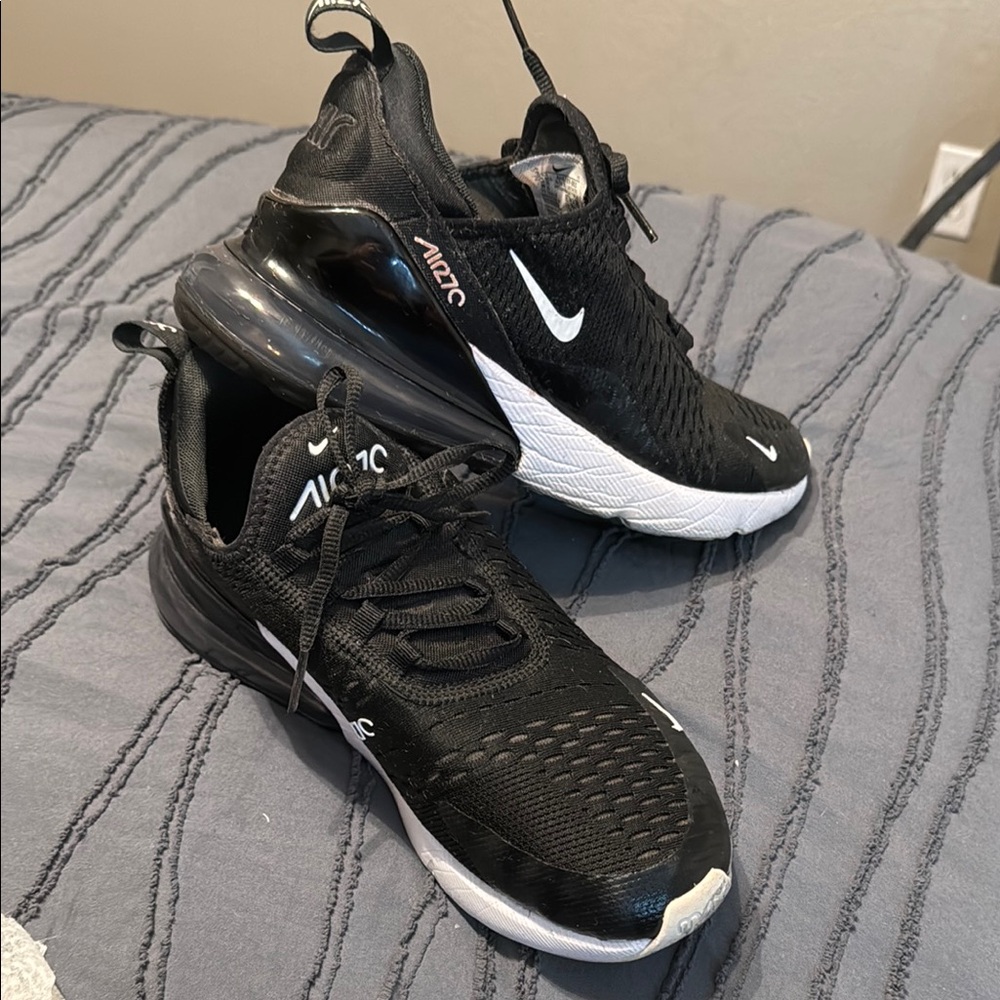 Nike Air Max 270 Black and White Sneakers